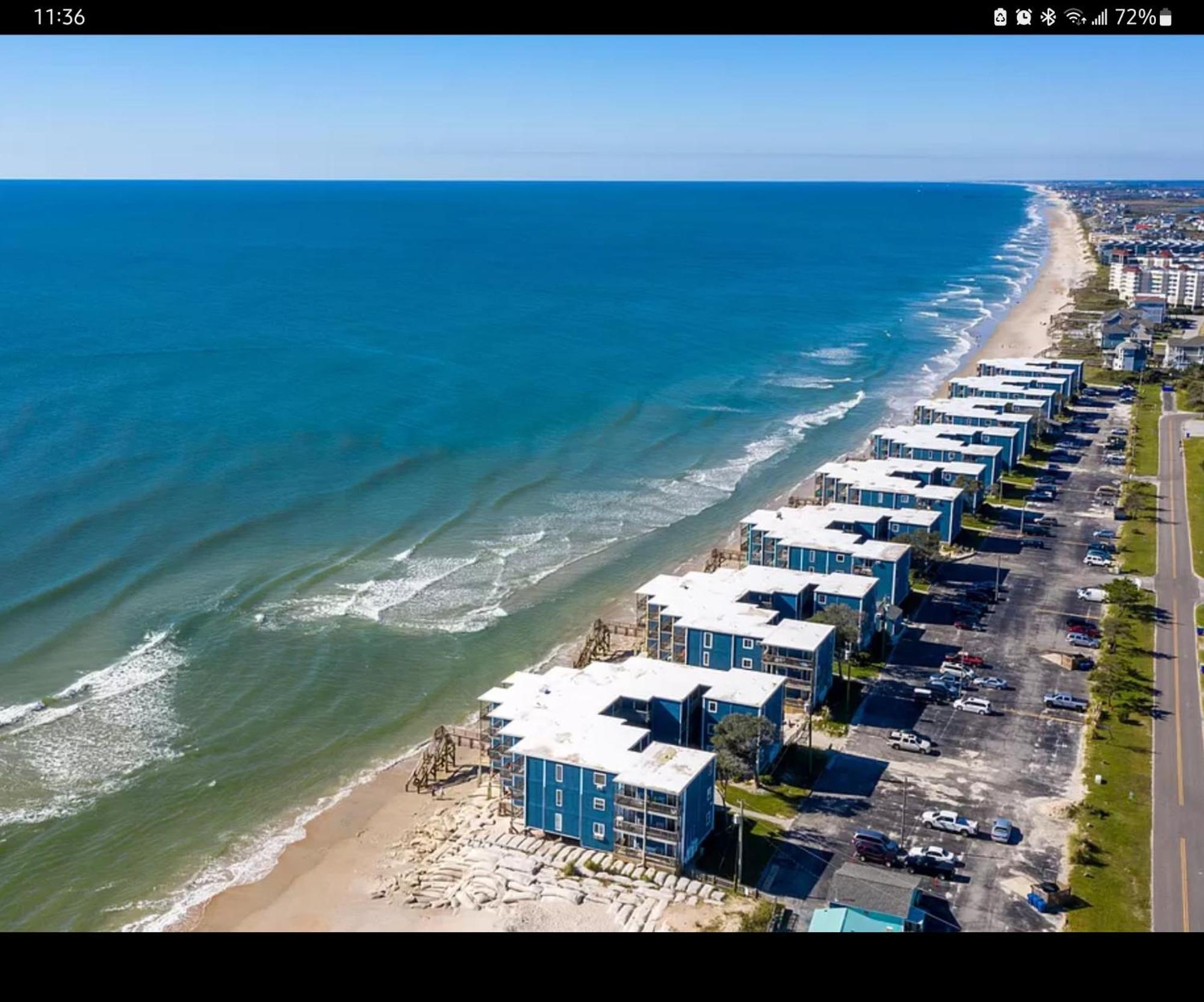 Ocean Front Condo Paradise 168 North Topsail Beach Exterior photo