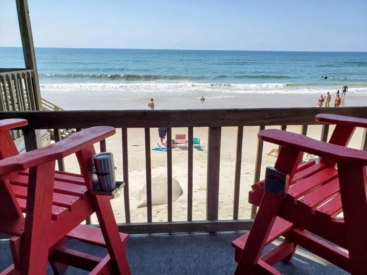 Ocean Front Condo Paradise 168 North Topsail Beach Exterior photo